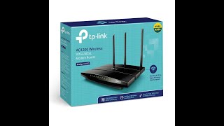 How to Configure TPLINK Archer VR400 v1 AC1200 Wireless VDSLADSL Modem Router [upl. by Flan]