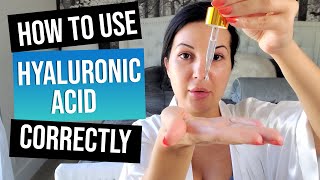 How to use Hyaluronic Acid serums correctly  Skincare by Fenya  Guidance to Glow [upl. by Yrrot]