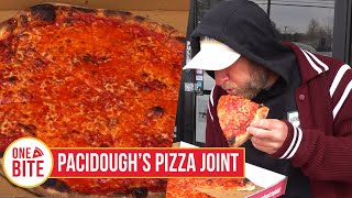 Barstool Pizza Review  PaciDough’s Pizza Joint Toms River NJ [upl. by Ennairrek]