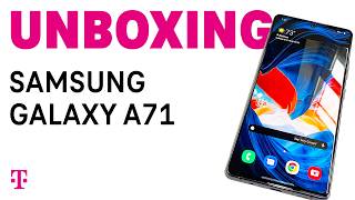 Samsung Galaxy A71 5G Phone Unboxing  TMobile [upl. by Acemaj717]