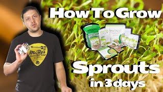 How to GrowSprouts in 3 Days [upl. by Zeus]