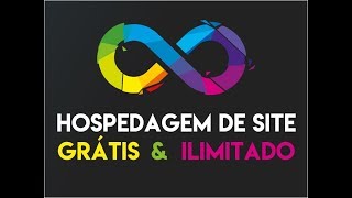 HOSPEDAGEM DE SITE GRÁTIS amp ILIMITADA  INFINITYFREE [upl. by Kano]