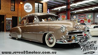 1951 Chevy Styleline coupe for sale  SEVEN82MOTORS Classics Lowriders amp Muscle cars [upl. by Dorris]