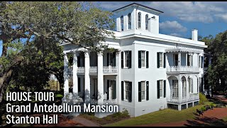 House Tour Grand Antebellum Mansion Stanton Hall [upl. by Jeaz]