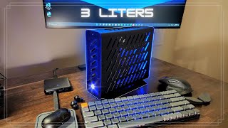 The SMALLEST Liquid Cooled SFF PC Build Yet  NFC 3 Liter case with Ryzen 7 5700G [upl. by Enyamrahs100]