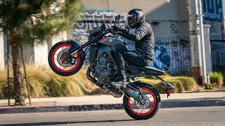 2021 Yamaha MT09 Review  MC Commute [upl. by Raina28]