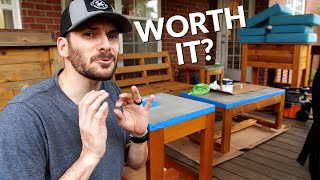 Refinish Outdoor Furniture the EASY Way  DIY Wood Restoration [upl. by Tierell]