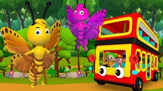 तितली उड़ी  Titli Udi Bus pe Chadi  Hindi rhymes  Hindi Nursery Rhymes for Children  Jo Jo Kids [upl. by Aical449]