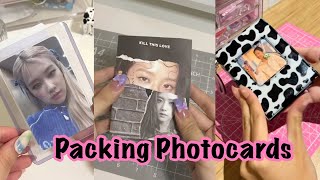 📓💞 Packing Kpop Photocards Blackpink ver 27  ASMR  ✨ tiktok compilation [upl. by Chastity127]