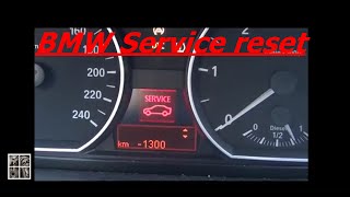 BMW 1er Service zurückstellen  Service reset [upl. by Iturk]