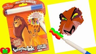 The Lion King Coloring Games Imagine Ink Magic Marker and Surprises [upl. by Eedyaj860]