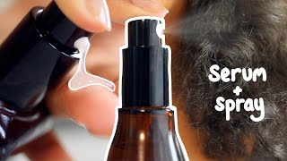 How To Make HAIR SERUM [upl. by Sivatnod]