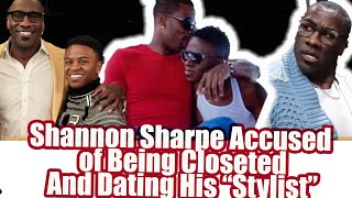 Shannon Sharpe amp His Stylist Choice Raise Questions About His Preference [upl. by Viva]