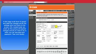 D LINK VDSL Router Configuration with Airtel 40 mbps connection [upl. by Coco]