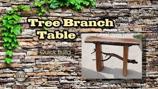 Tree Branch Table  Quick Build [upl. by Adnilab591]