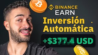 35 Dias PROBANDO la Inversión AUTOMATICA Binance Earn [upl. by Karame]