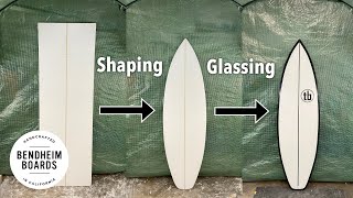 Surfboard Shaping amp Glassing HighPerformance Shortboard [upl. by Coffee509]