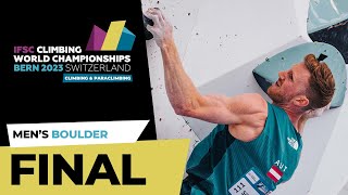 Mens Boulder final  Bern 2023 [upl. by Eitra]