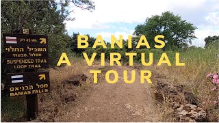 Virtual Tour of Caesarea Philippi Banias [upl. by Lirbij]