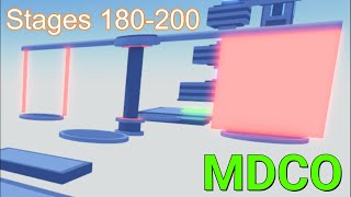 Masters Difficulty Chart Obby Extreme Stages 180200 [upl. by Aniluj324]