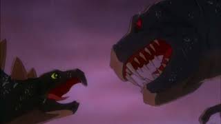 Disneys Fantasia 1940 TRex vs Stegosaurus Dinosaur Battle [upl. by Endora671]