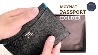 Moynat Paris Taurillon Leather Passport Holder [upl. by Burlie]