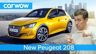 New Peugeot 208 hatch 2020  see why it’s WAY cooler than a VW Polo or Ford Fiesta [upl. by Aip]