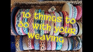 10 Things To Do With Your Tablet Woven Bands [upl. by Orabelle]