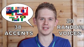 The English Language in 67 Accents amp Random Voices [upl. by Poree]