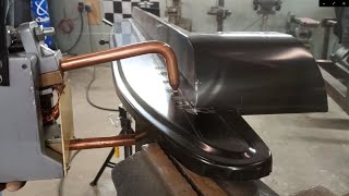 How to  weld body panels with a spot welder  resistance welder  DIY Auto Restoration [upl. by Cirnek986]