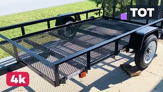 Lowe’s Utility 5x8 Trailer 1 Year Review [upl. by Anaugal]