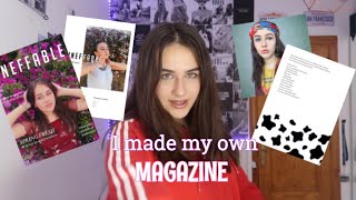 How to make your own magazineTHE SIMPLE WAY [upl. by Eiramyllek]