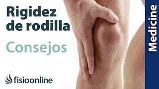 Claves para enterder y tratar la rigidez de rodilla [upl. by Amitak]