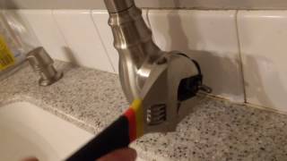 How to fix leaking Moen faucet handle [upl. by Aneetsirk538]