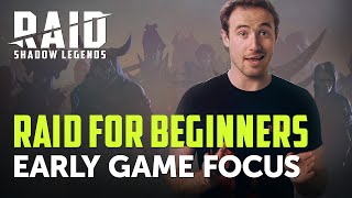 Raid Shadow Legends  RAID For Beginners  Early Game Focus [upl. by Nemad633]