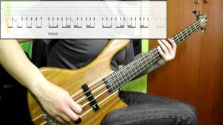 Slipknot  Before I Forget Bass Cover Play Along Tabs In Video [upl. by Leonie]