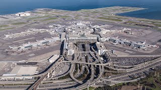 The True Scale of the Worlds Largest Airports [upl. by Yojenitsirk589]