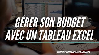 Gérer son budget avec Excel pour dépenser moins au quotidien et épargner avec un petit salaire [upl. by Lessard]