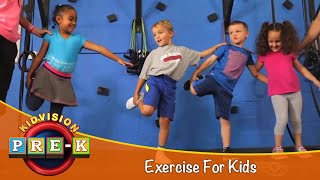 Exercise For Kids  Virtual Field Trip  KidVision PreK [upl. by Akineg]