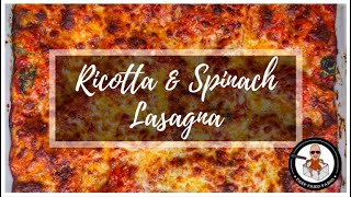 Ricotta amp Spinach Lasagna [upl. by Ayvid]