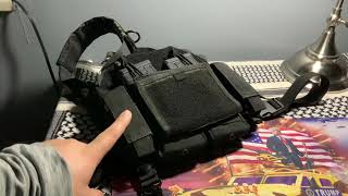 AR500 Freeman Plate Carrier Set Up Overview [upl. by Naimad]