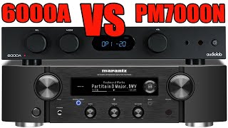 Audiolab 6000A vs Marantz PM7000N Sound Comparison Which one do you Prefer [upl. by Ahsie93]