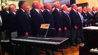 Pendyrus Male Voice Choir singing Myfanwy at All Saints Church Porthawl [upl. by Erasaec457]