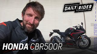 2020 Honda CBR500R Review  Daily Rider [upl. by Hiram980]