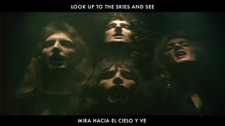 Queen  Bohemian Rhapsody Lyrics In Spanish amp English  Letras en Inglés y en Español [upl. by Audley751]