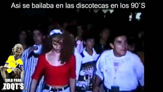 Baile en discotecas los 90 vs la actualidad [upl. by Atsillac601]