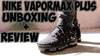 Nike Vapormax Plus Unboxing  Review [upl. by Peonir]