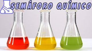 Semáforo Quimico Experimento Reacción Redox [upl. by Amsirak]