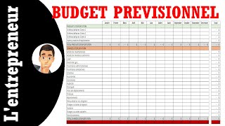 Faire un budget prévisionnel sur Excel [upl. by Sherman]