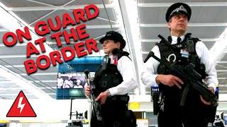 UK Border Guard Checks Student Visa For Possible Breach  Border Patrol [upl. by Isewk]